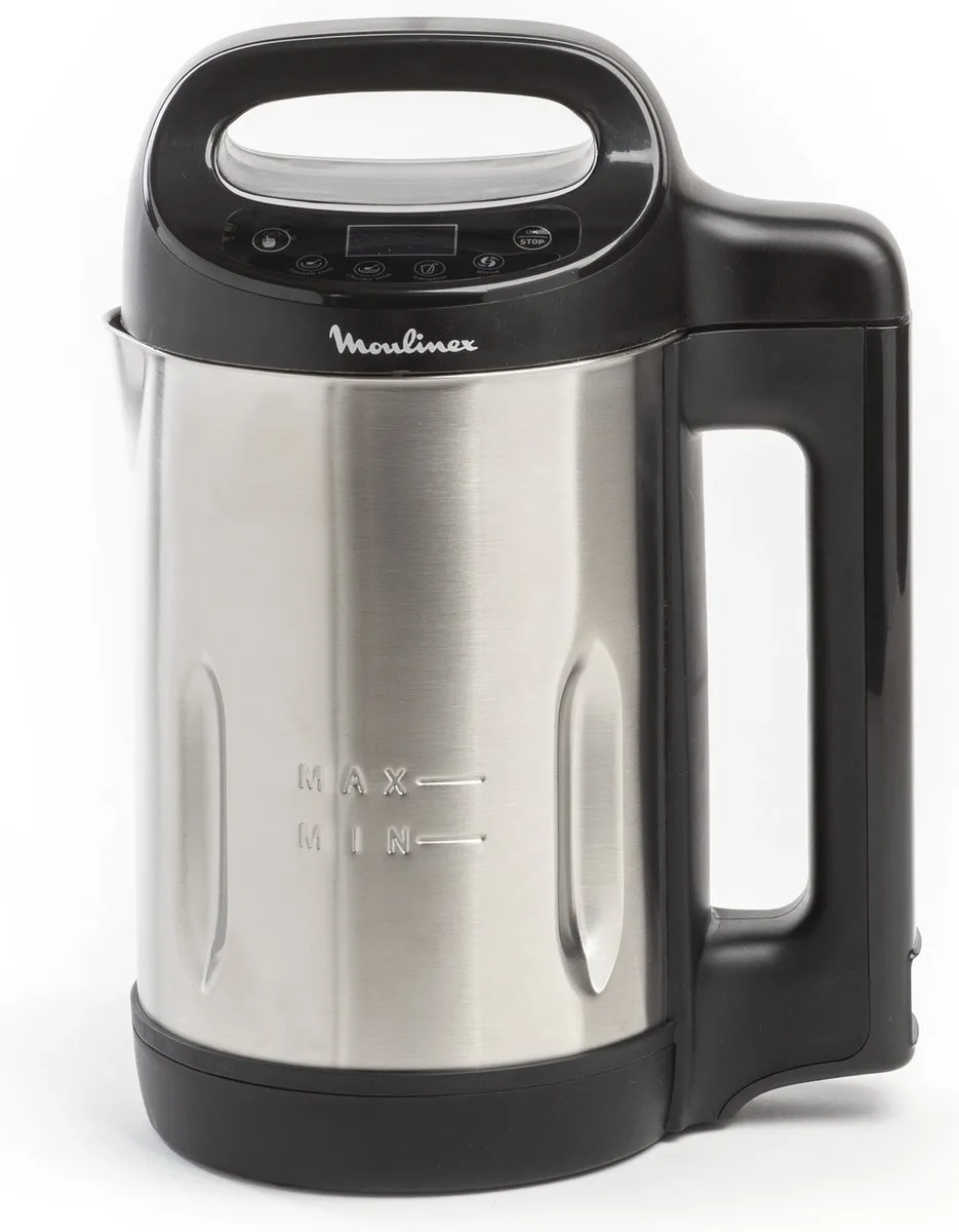Moulinex My Daily Soup LM542810 Soepmaker 1,2L - Zwart/Roestvrijstaal