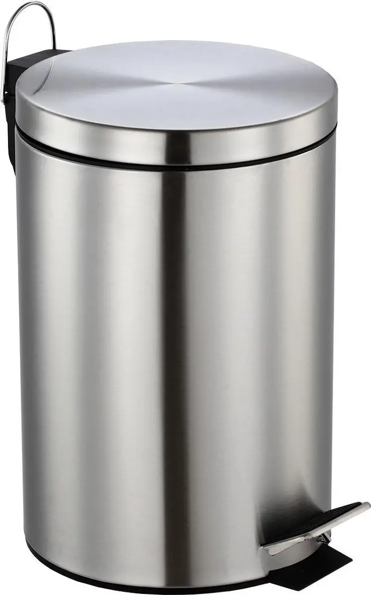 Svenska Living Pedaalemmer RVS Prullenbak 12L