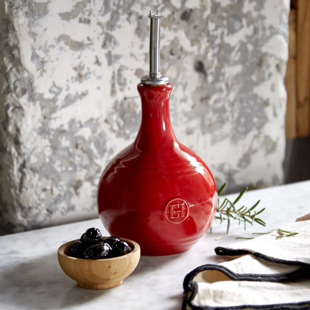 Emile Henry Azijnfles Grand Cru 450ml - Rood
