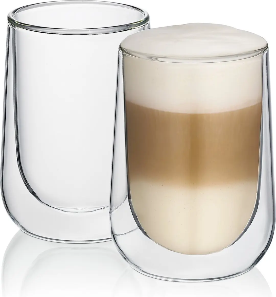 Kela Latte Macchiato Glas 250ml - Set van 2