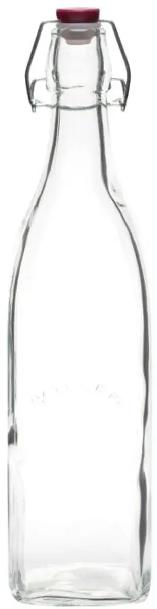 Kilner Clip Top Fles 1,0L - Transparant