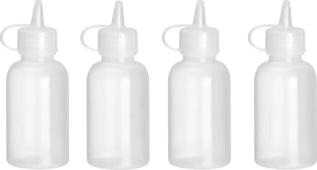 HENDI Mini Sausdispensers 50ml - 4 Stuks