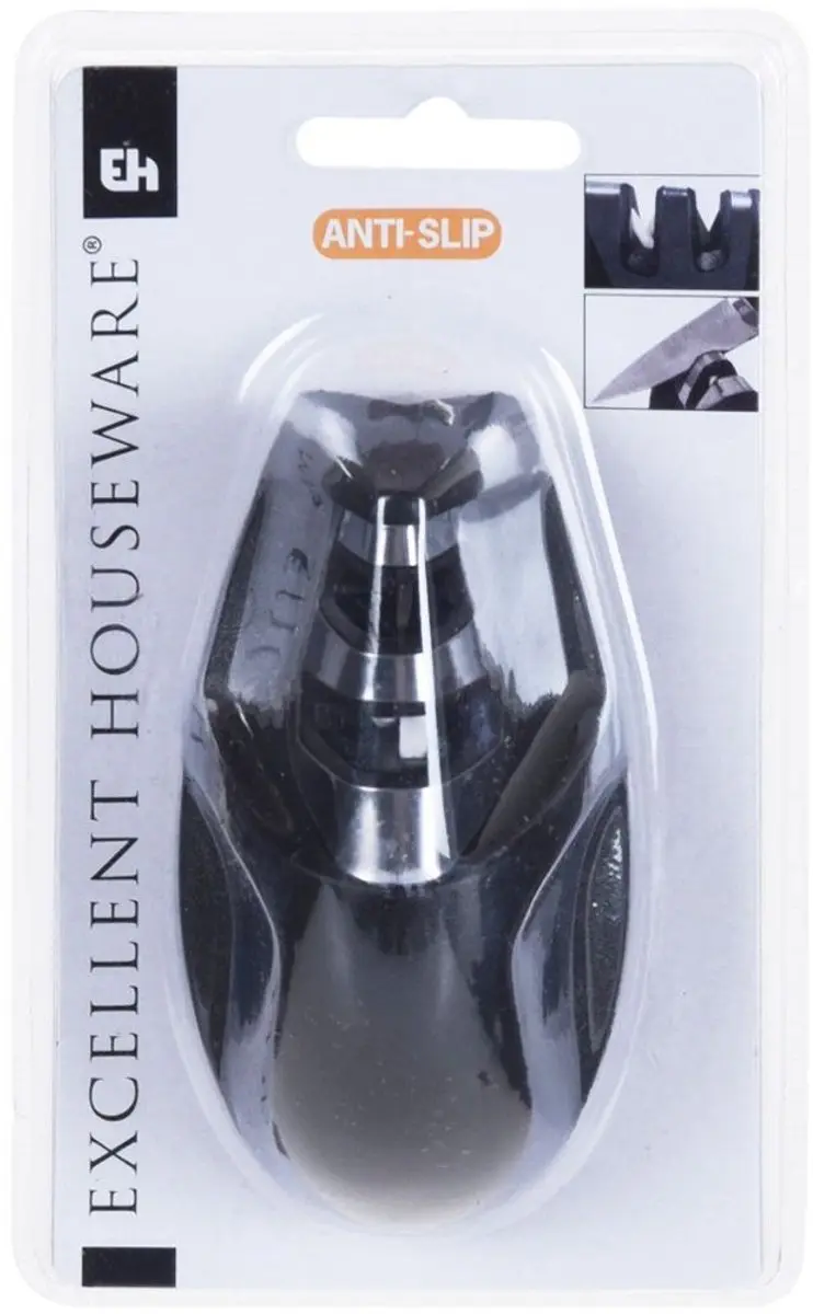 Excellent Houseware Uniejake Universele Messenslijper - Zwart