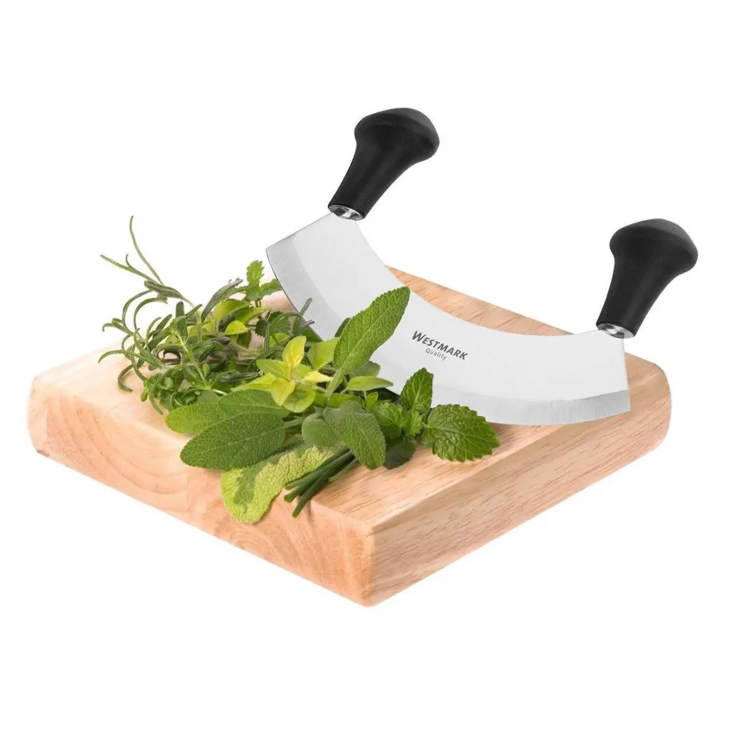 Westmark Wiegemes Uno 17cm - Roestvrij staal - Zilver/zwart