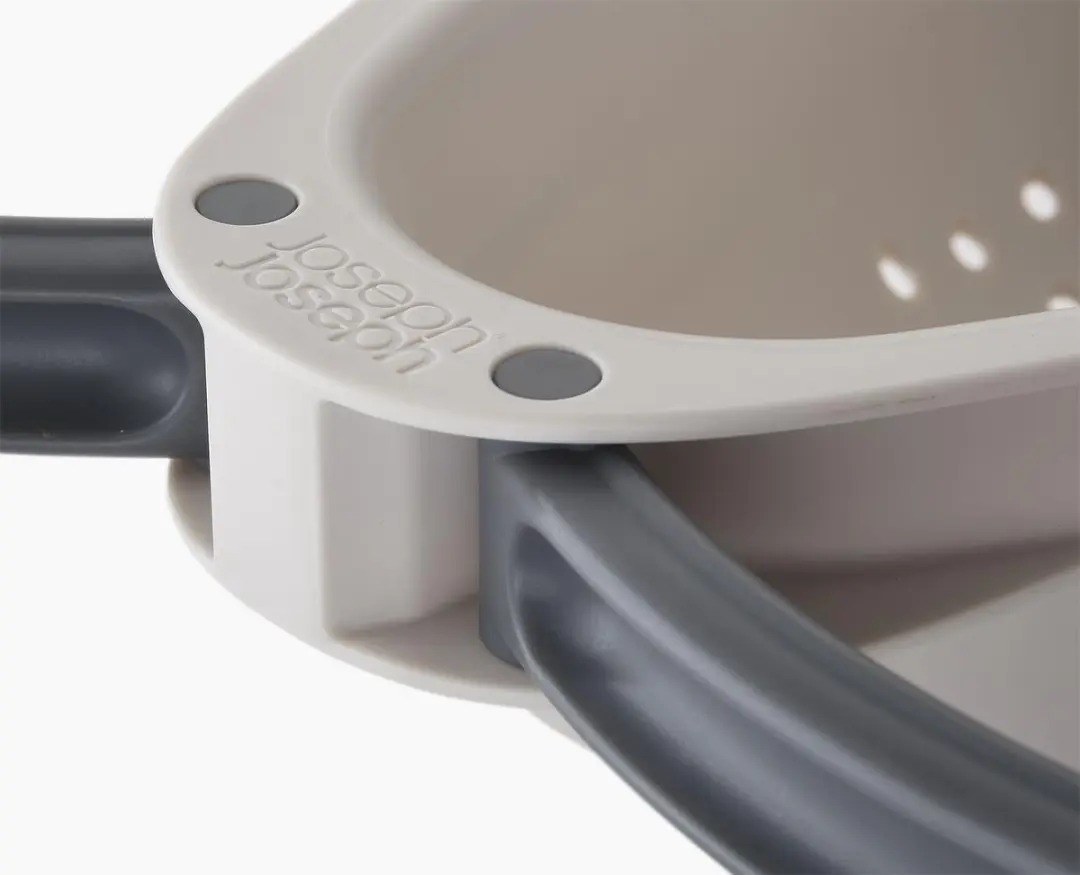 Joseph Joseph Droplet Mini Vouwbaar Vergiet - Wit - afbeelding 6 van 6