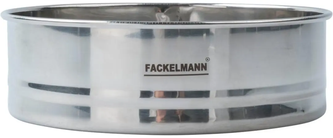 Fackelmann Basic Keukenzeef 18cm - Roestvrijstaal