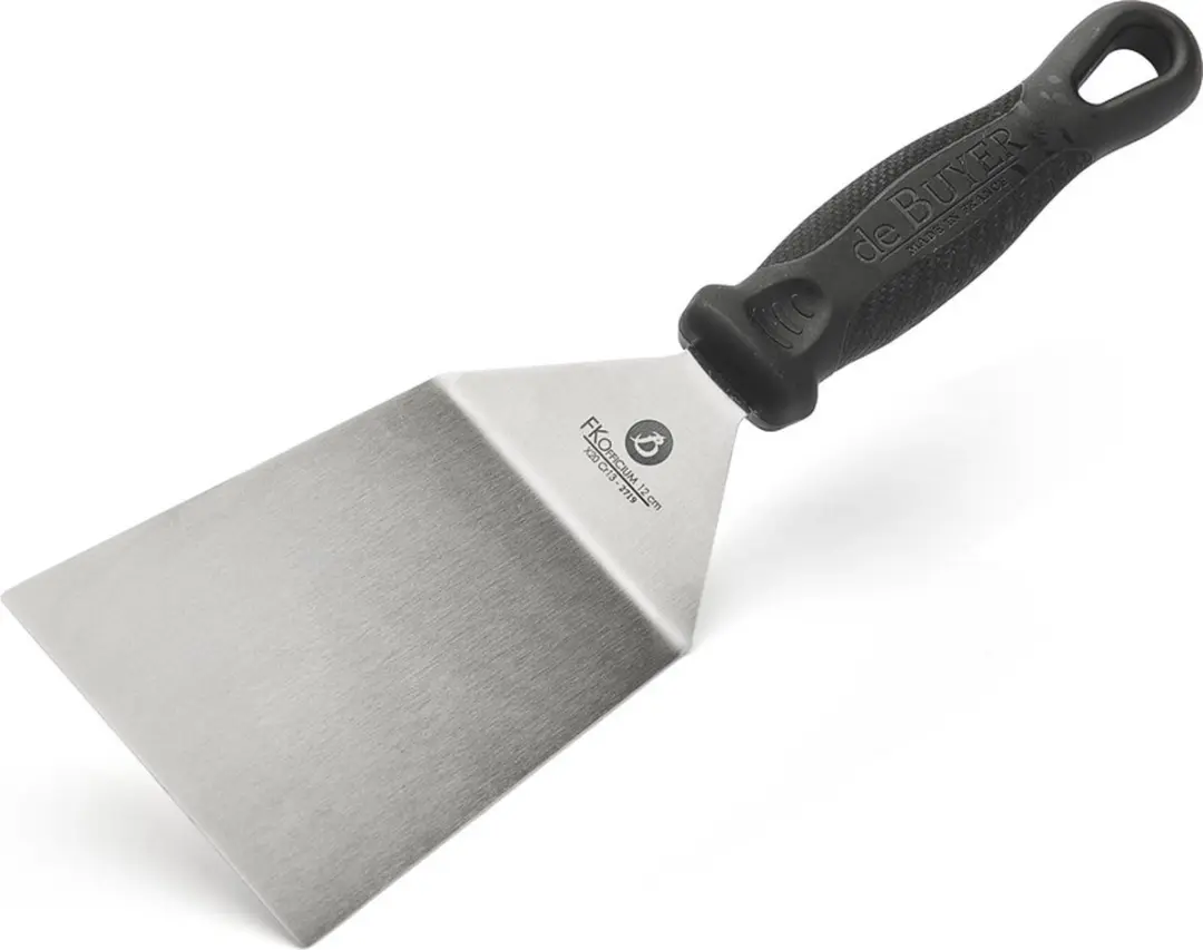 DeBuyer Spatel Gebogen FKOfficium 30cm - Rvs