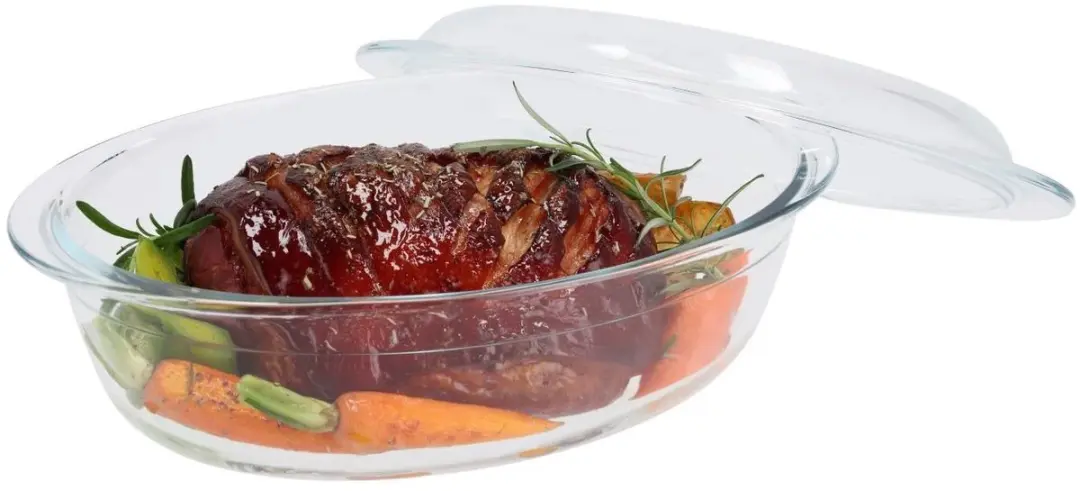 Silvercrest Glazen Ovenschaal met deksel 3L