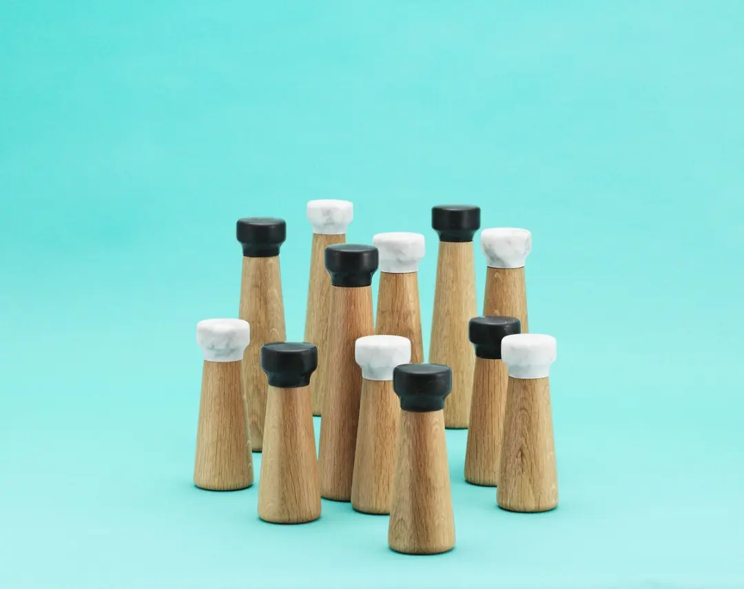 Normann Copenhagen Craft Peper- en Zoutmolen Zwart - afbeelding 6 van 6