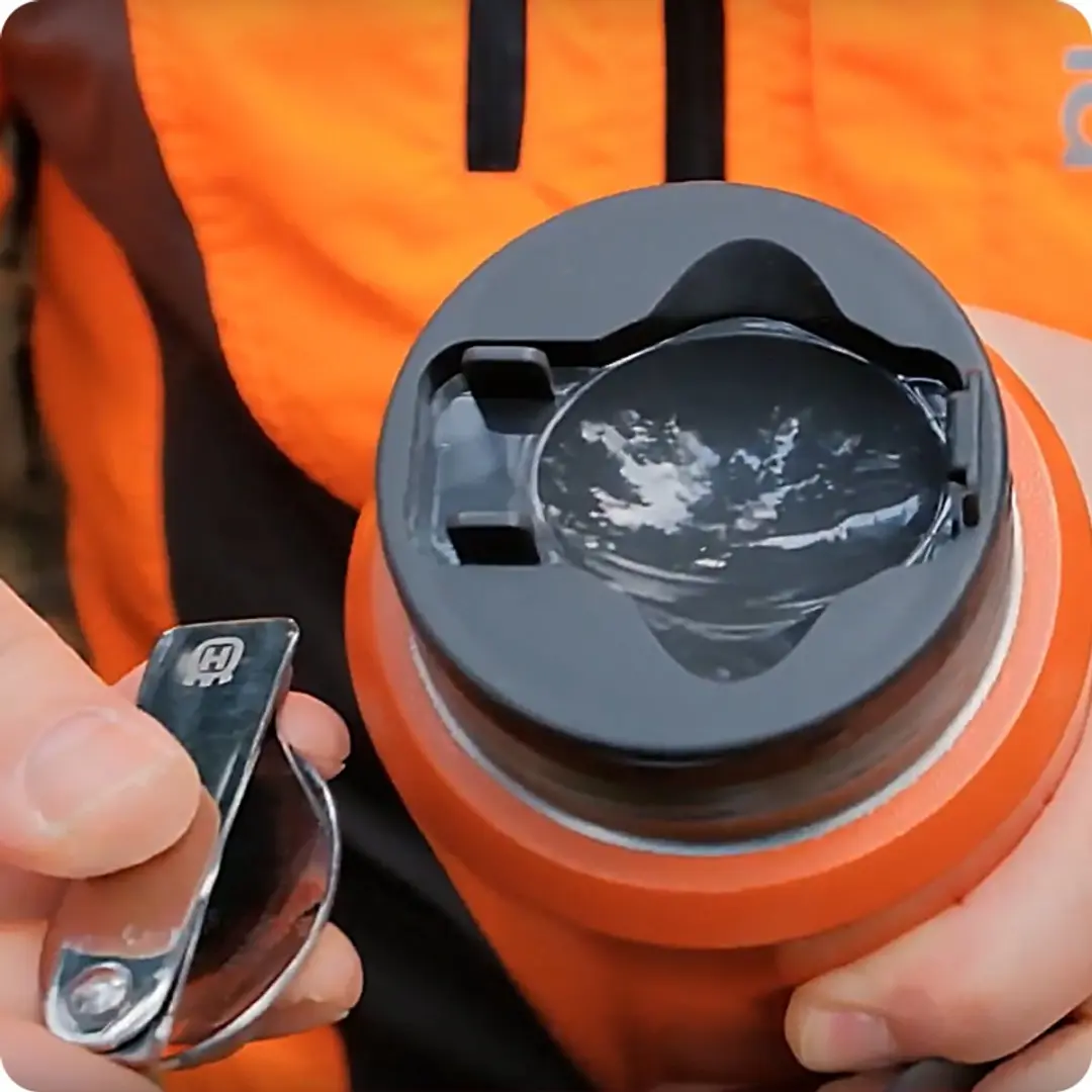 Husqvarna Xplorer Thermosfles 0,6L - RVS - Oranje