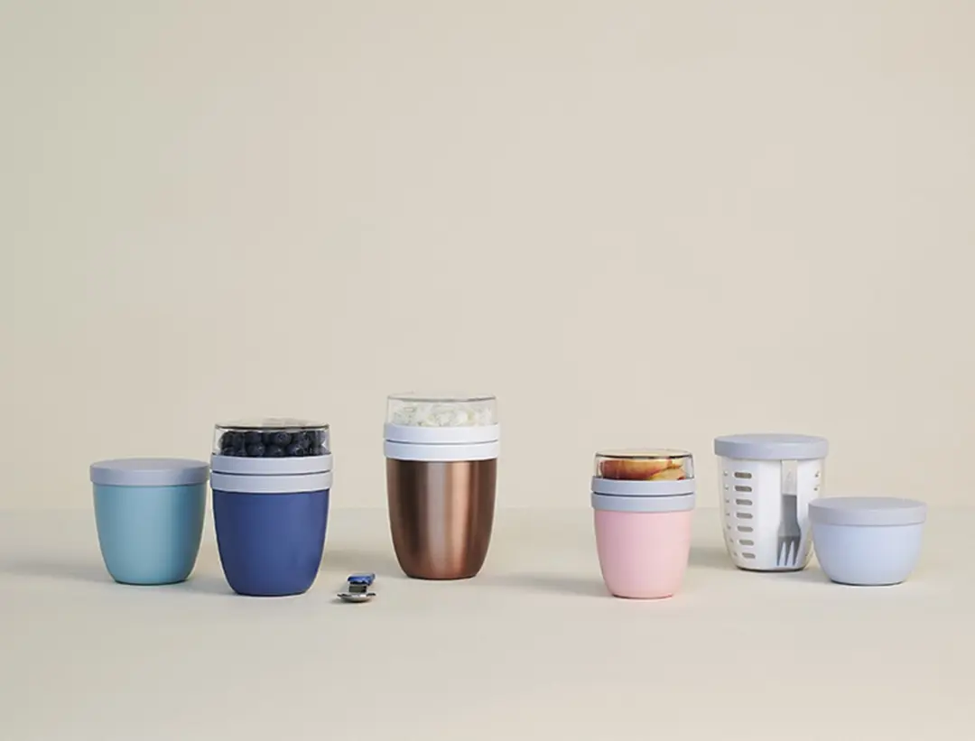 Mepal Ellipse Snackpot 500ml - Nordic Blue