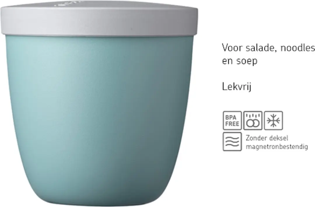 Mepal Ellipse Snackpot 500ml - Nordic Blue
