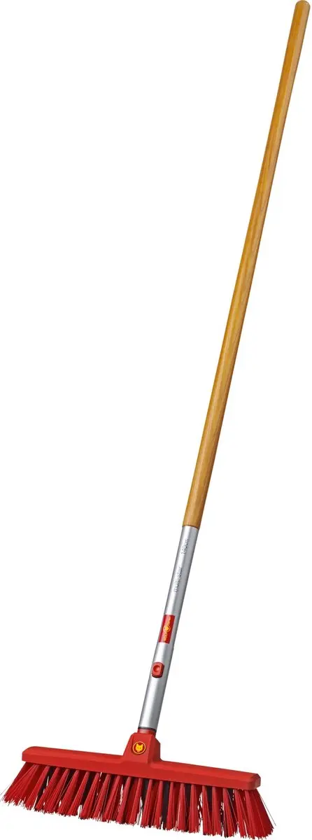 WOLF-Garten SB400M Bezem Steel 140cm - Rood