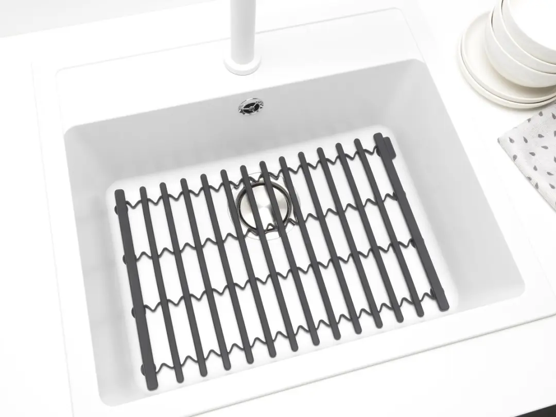 Brabantia SinkSide Gootsteenmat - Donkergrijs - afbeelding 6 van 6