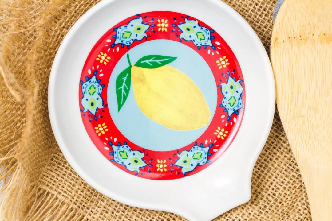 KitchenCraft Lepelrust 12cm Keramiek - Wit