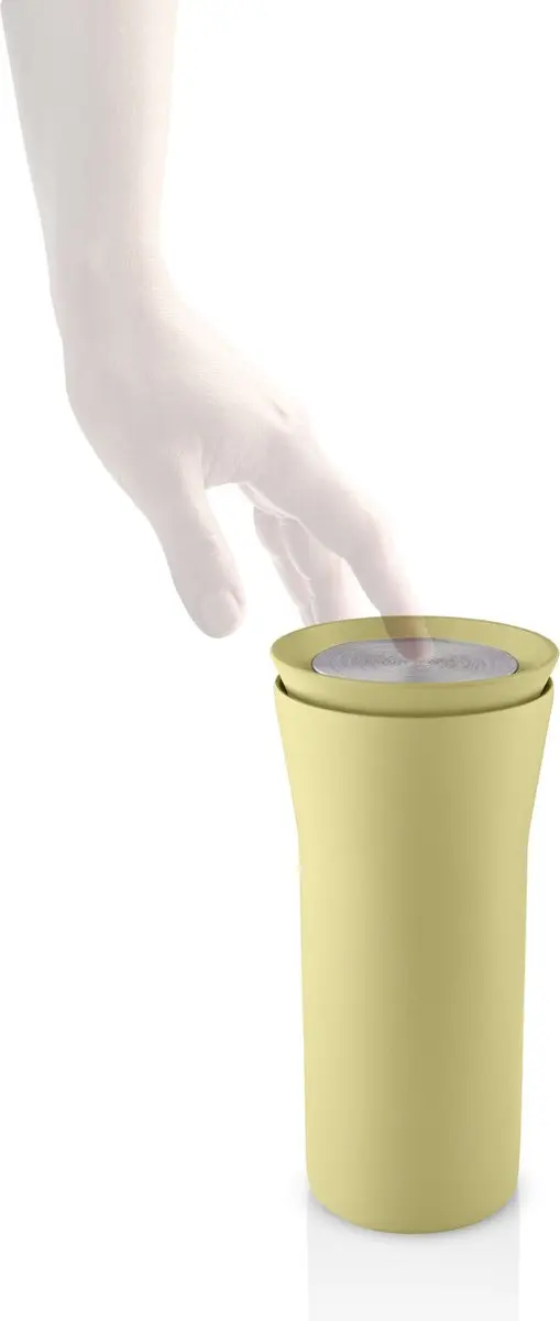 Eva Solo City To Go Drinkbeker 350ml - Groen/Zilver - Gerecycled RVS