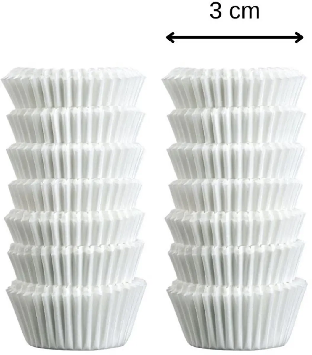 Zenker Smart Pastry Mini Muffinvormpjes 3cm - 480 Stuks