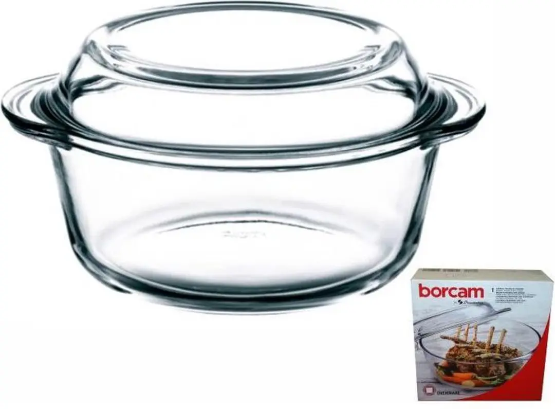 Pasabahce Glazen Ovenschaal Met Deksel 2100ml
