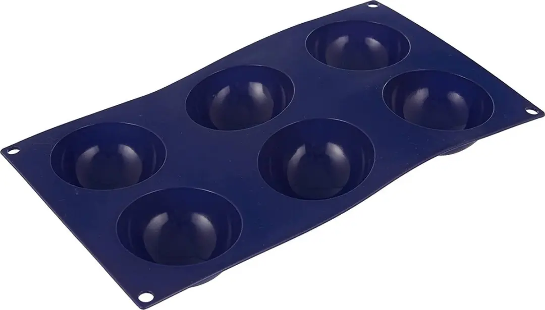 Ibili Mal voor Halve Bollen Blauwe Bes 7x3cm