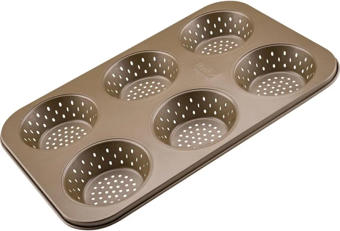 Zenker Mal voor ronde broodjes 6 holtes 33x22cm