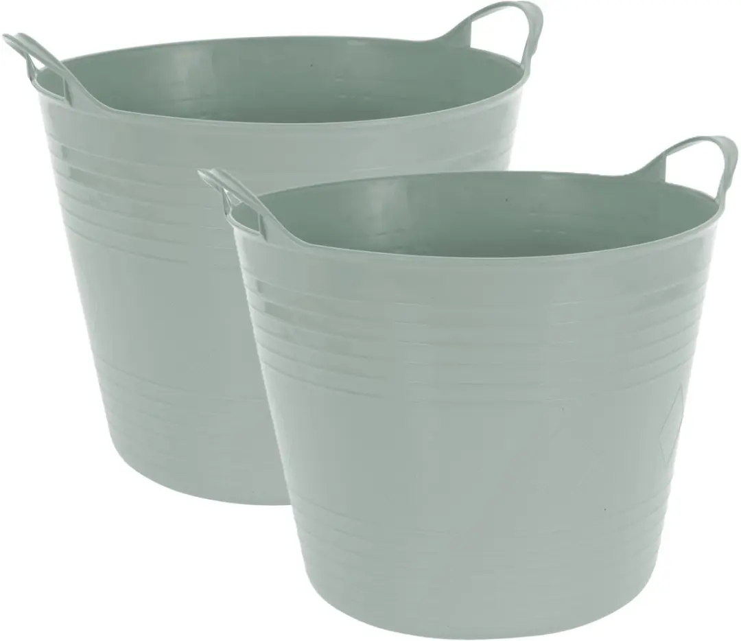 Excellent Houseware Flexibele Wasmand 27L