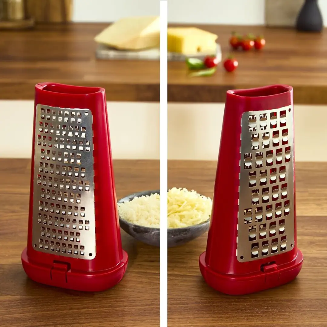 Tefal Ingenio Plus K4281034 Staande Rasp - Zwart/RVS/Rood