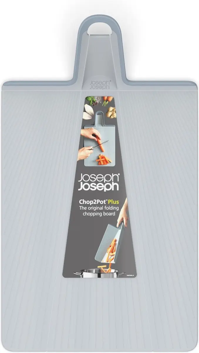 Joseph Joseph Chop2Pot Plus Snijplank Lichtblauw