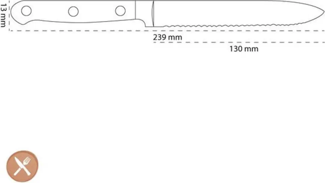 Zwilling Prof S Groentemes 130mm - Grijs