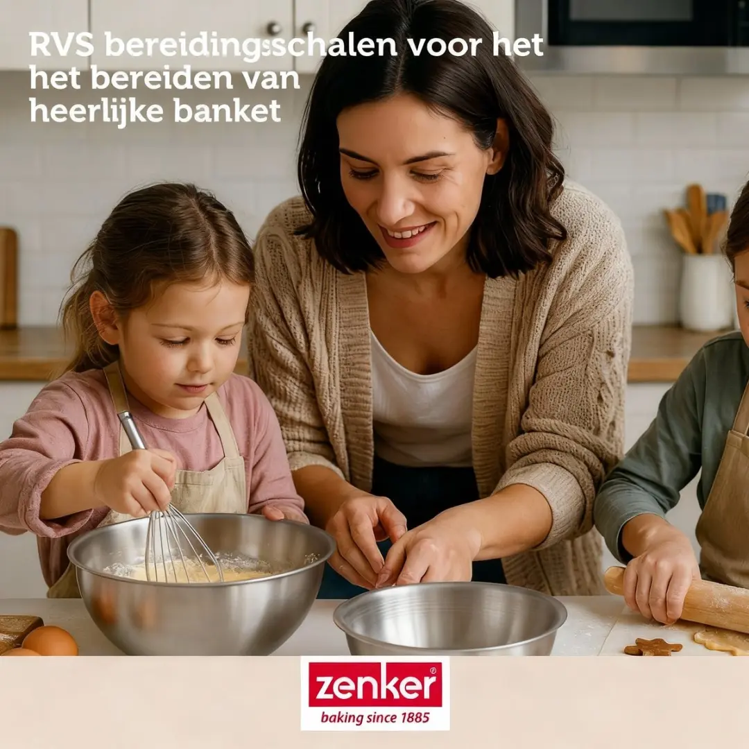 Zenker Bakkersset met Panettonevorm 18cm - Zwart