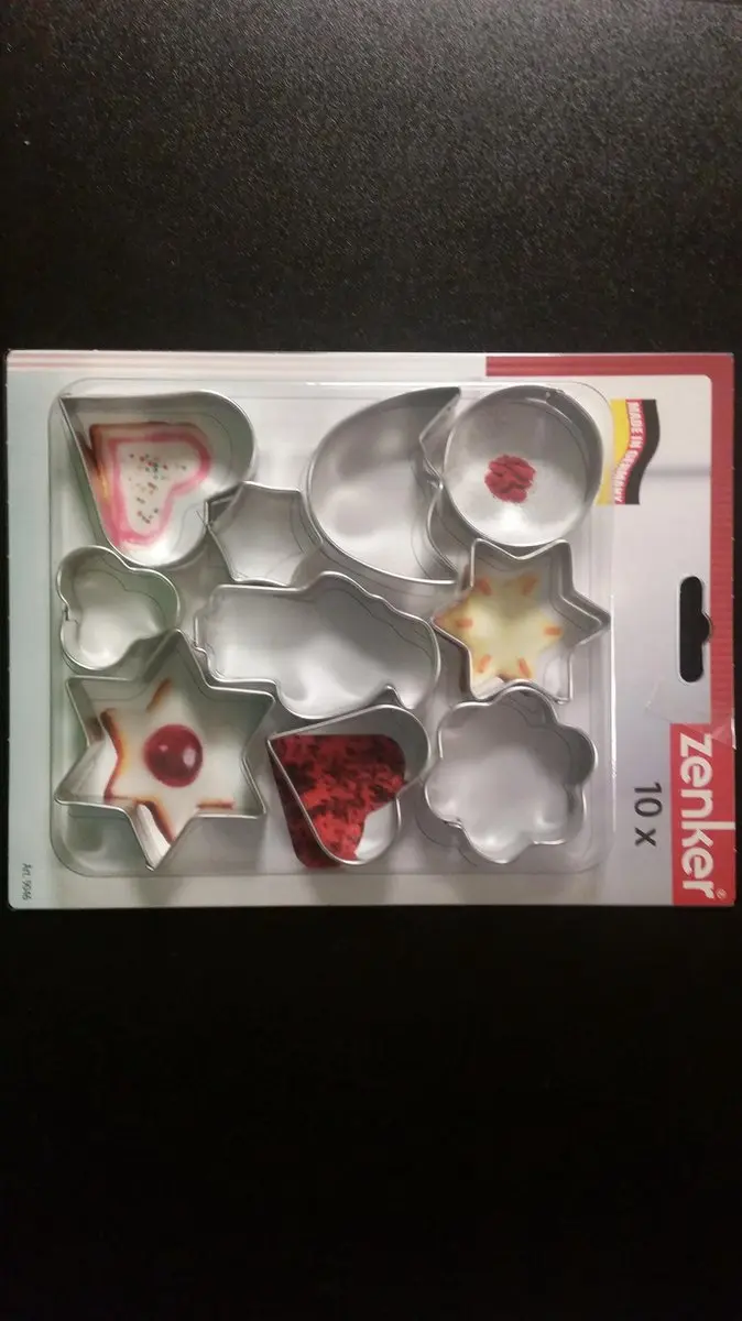 Zenker RVS Uitsteekvormpjes - 10 Stuks