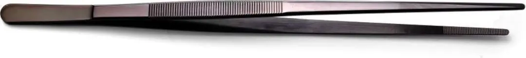 Hendi Universeel Pincet 300mm - Zwart gecoat - RVS