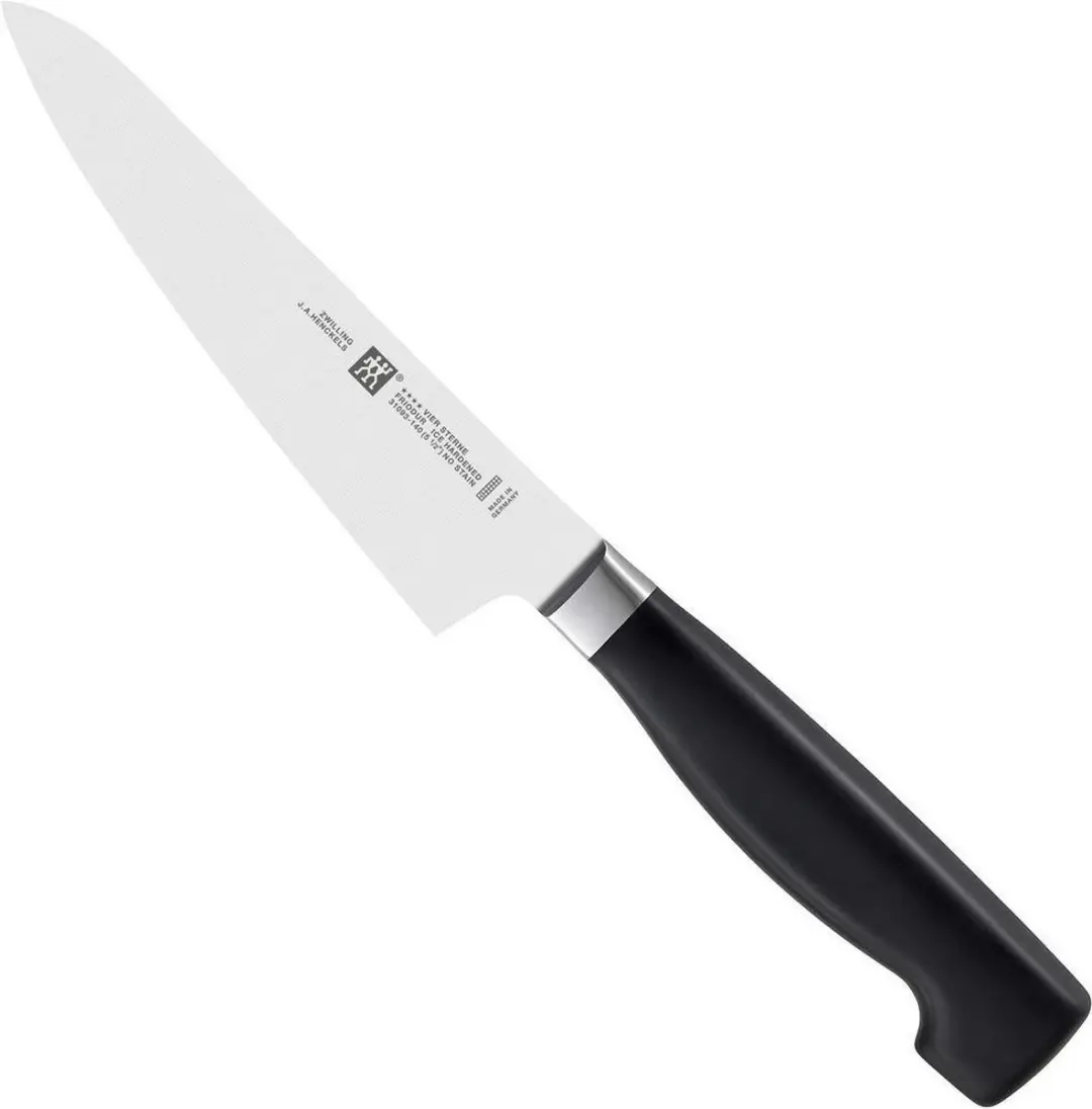 Zwilling Four Star Koksmes 14cm - Zwart/Zilver