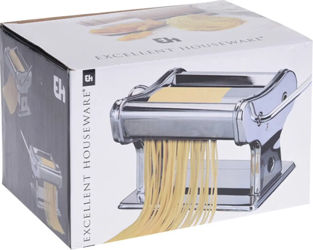 Excellent Houseware RVS Pastamachine BB_B1565183 - 7 Diktes - Zilver