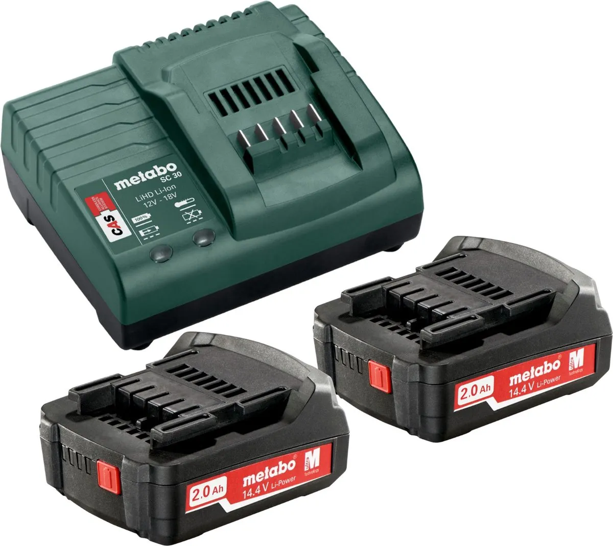 Metabo BS 14.4 Accu Schroefboormachine 30328 - 2x 2.0Ah - 20mm