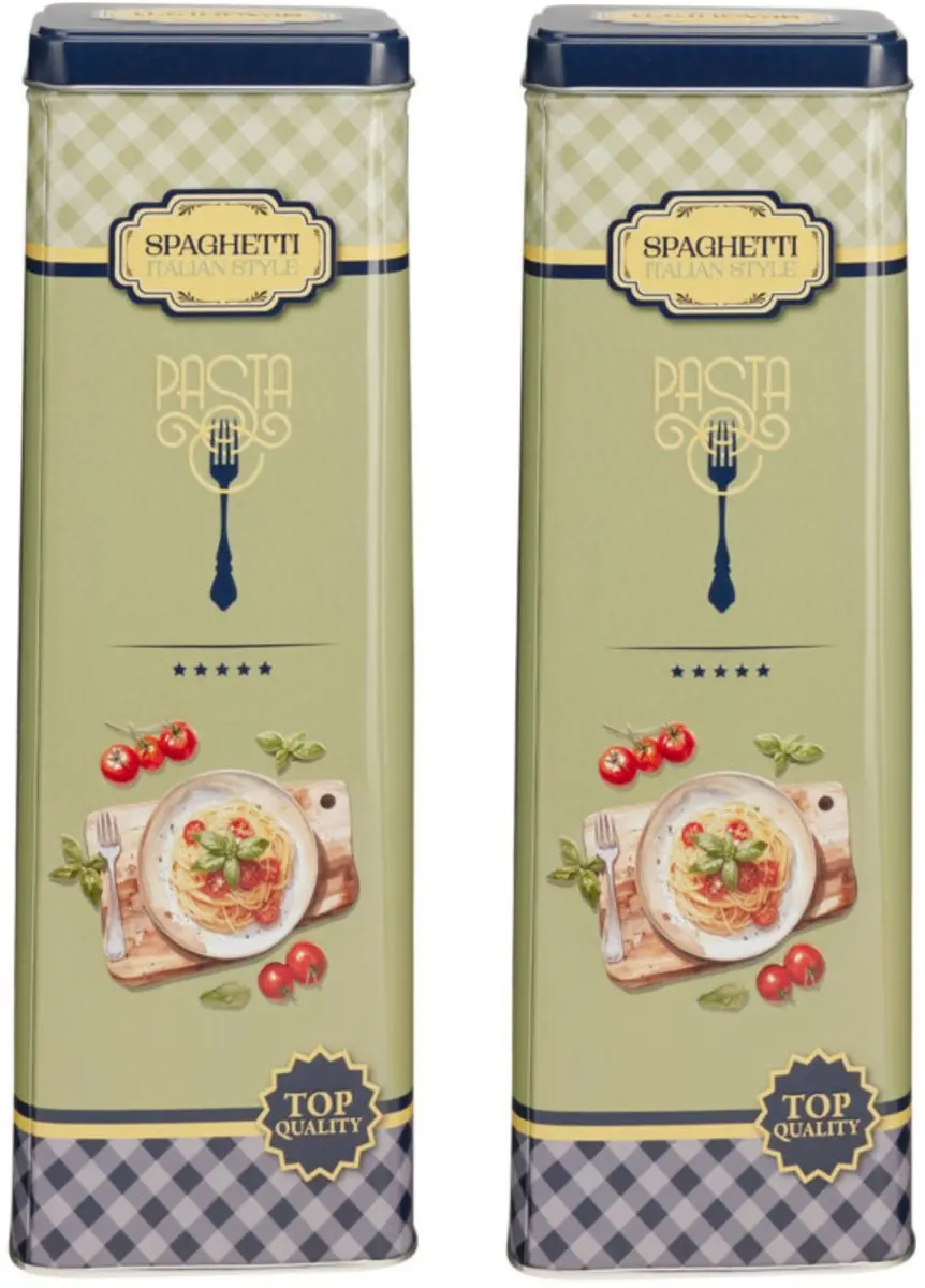 Excellent Houseware Nostalgia Pasta Bewaarblik