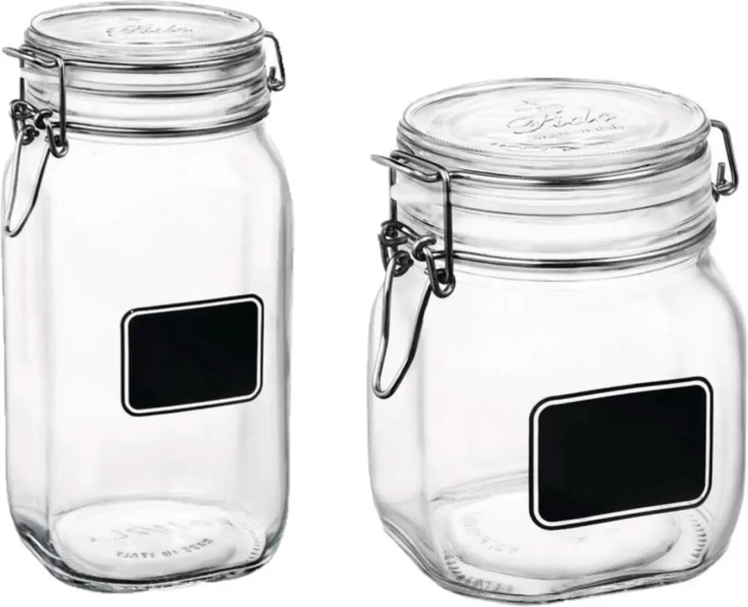 Bormioli Rocco Weckpotten Set 2x 750ml