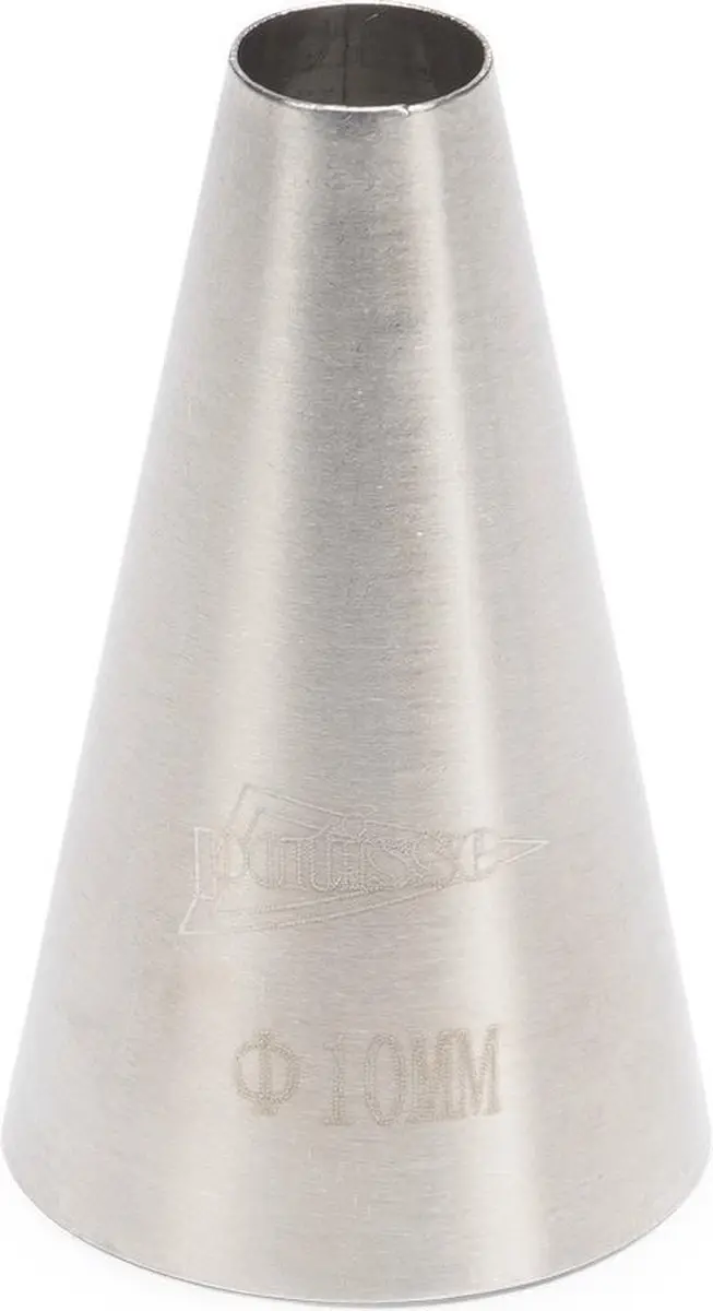 Patisse Spuitmond 10mm RVS