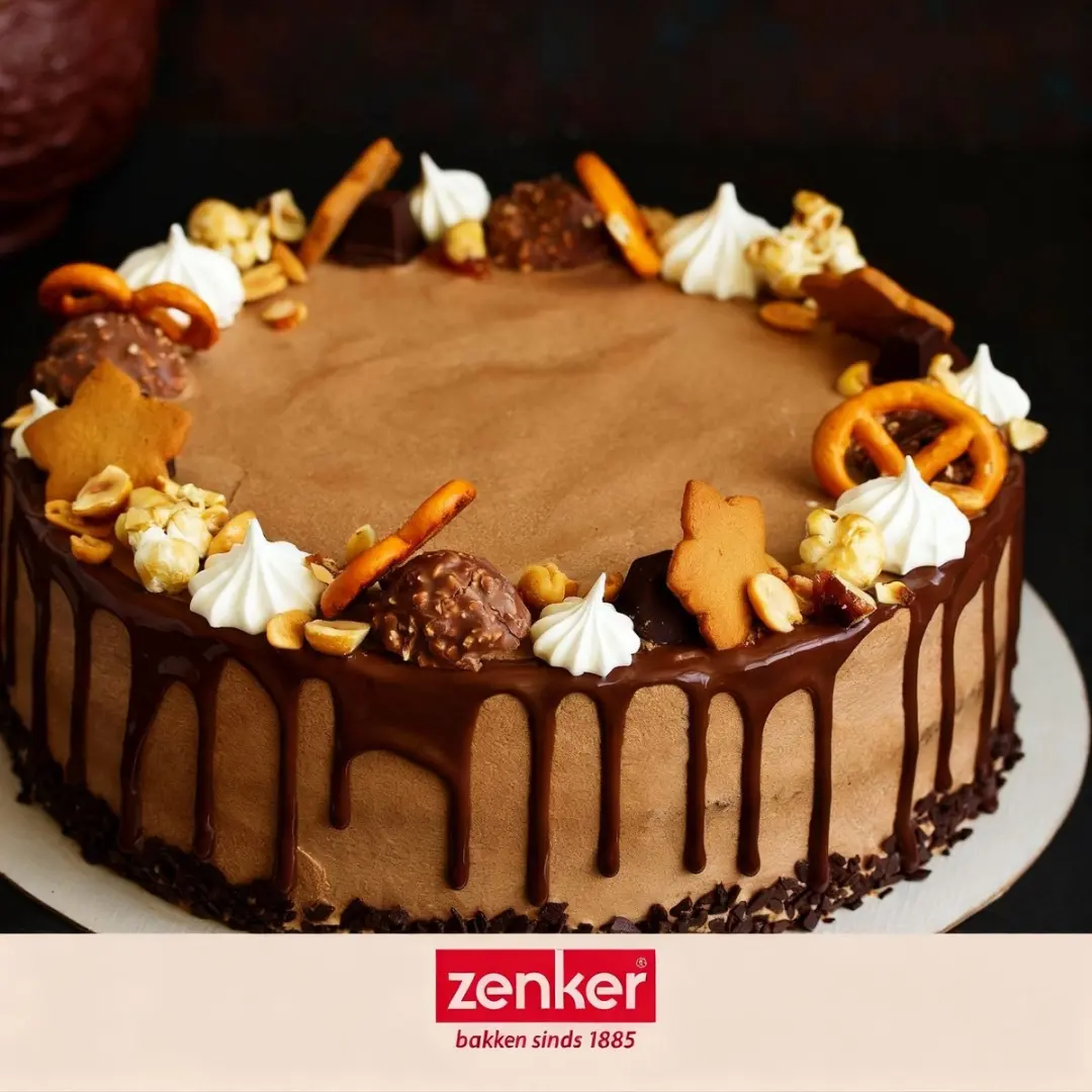 Zenker Springvorm 25cm - Zwart/Groen