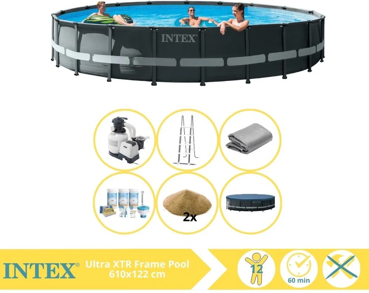 Intex Ultra XTR Frame Zwembad 610x122cm