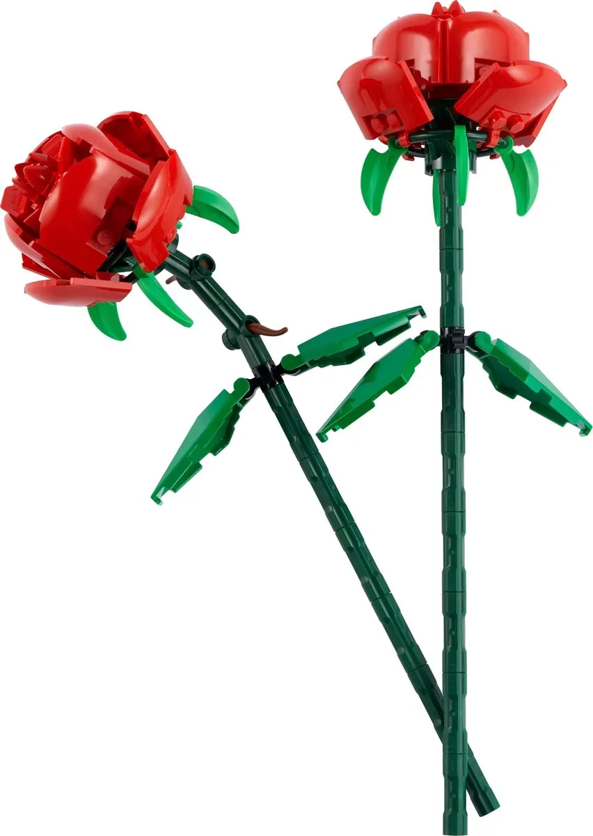 LEGO Rozen 40460 - 120 Stukken - Rood/ Groen - afbeelding 3 van 5