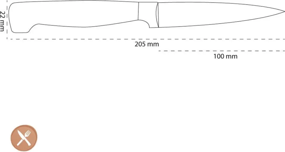 Zwilling 4 Star Schil- en garneermes 100mm - Zwart