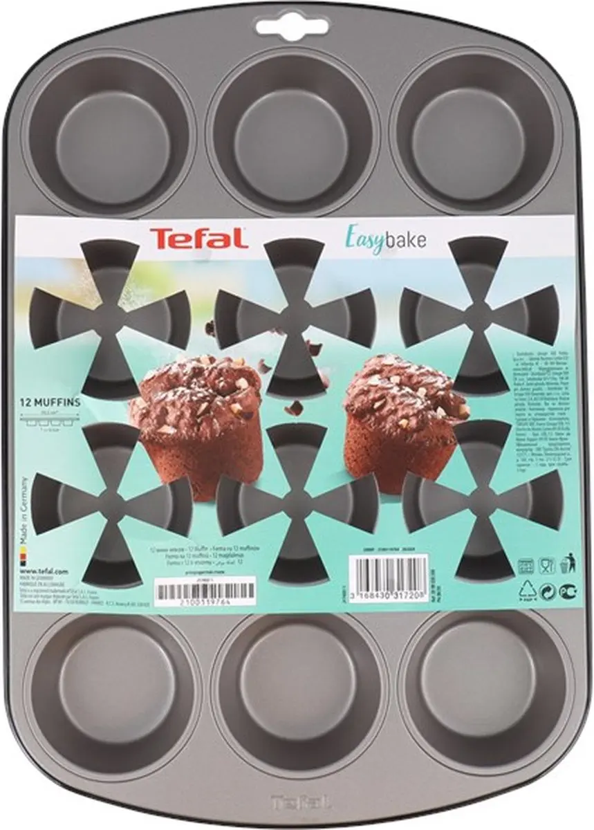 Tefal Easybake Muffinvorm 38x27cm