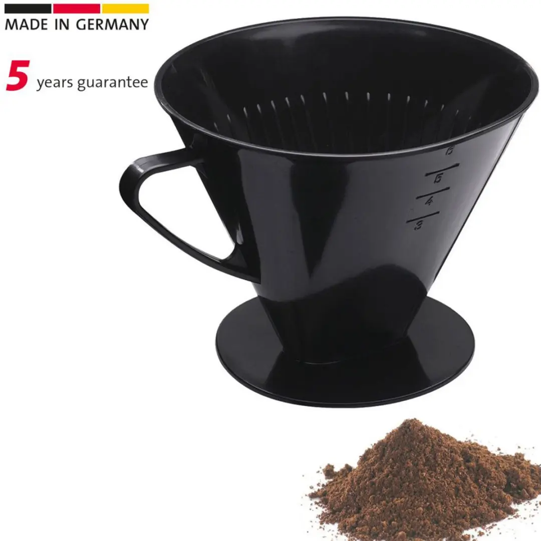 Westmark Koffiefilterhouder 6 Kopjes - Zwart