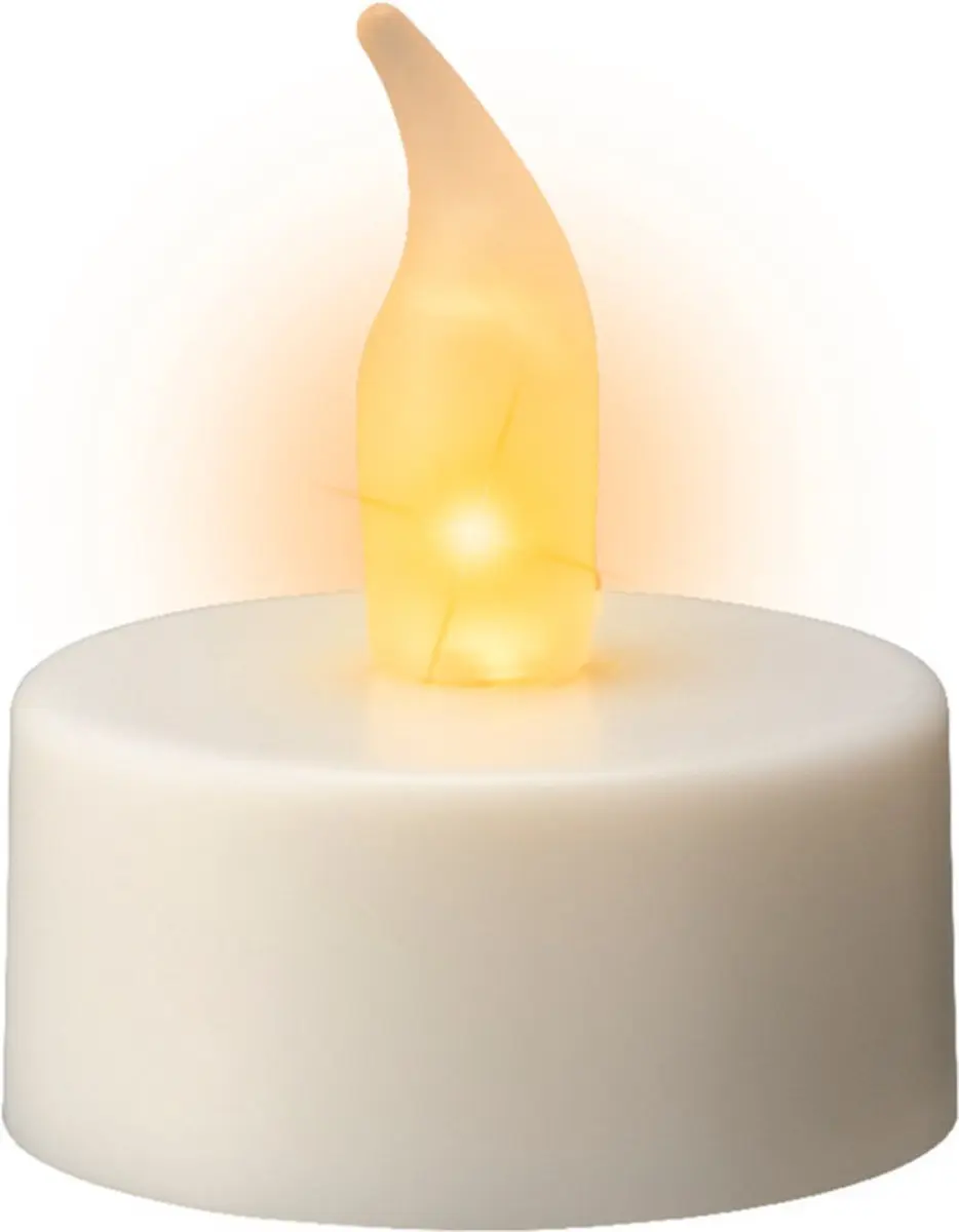Lumineo LED Waxinelichtjes 6x - Wit - Met Afstandsbediening