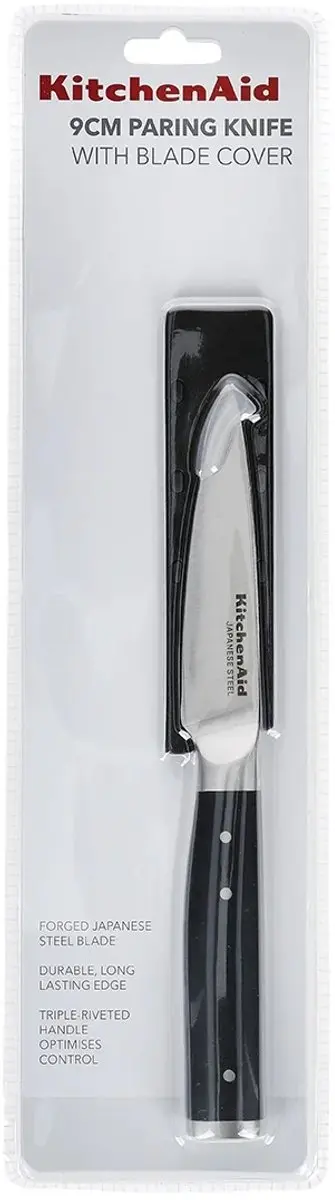 KitchenAid Schilmes 9cm - Hoogwaardig Japans RVS - Zwart