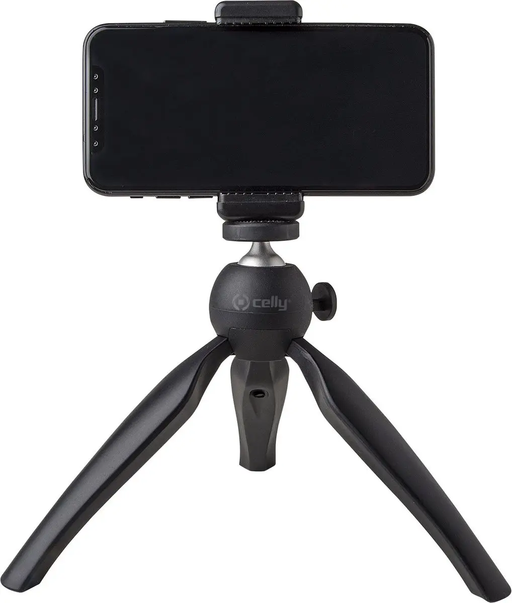 Celly ProClick Smartphone Statief - Zwart