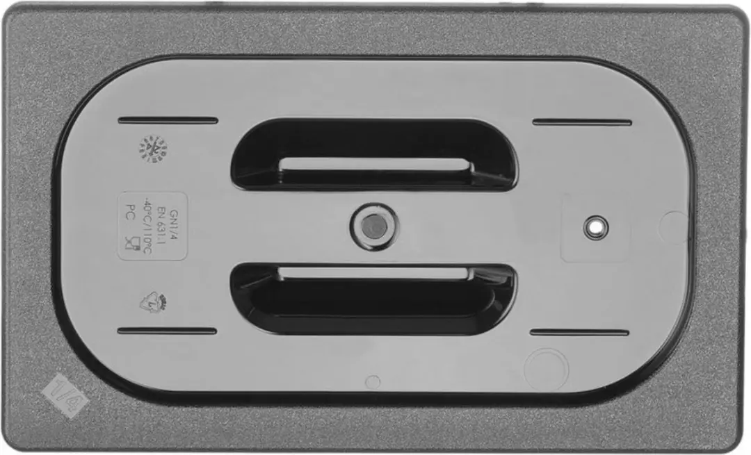 HENDI Deksel GN 265x162mm - Polycarbonaat - Zwart