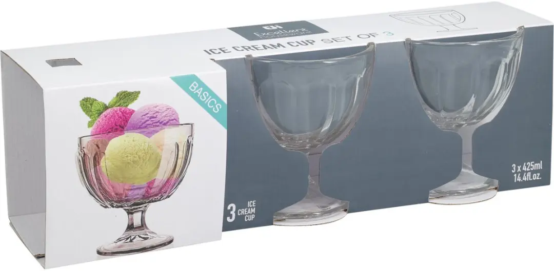 Excellent Houseware IJcoupes 425ml - Set van 6