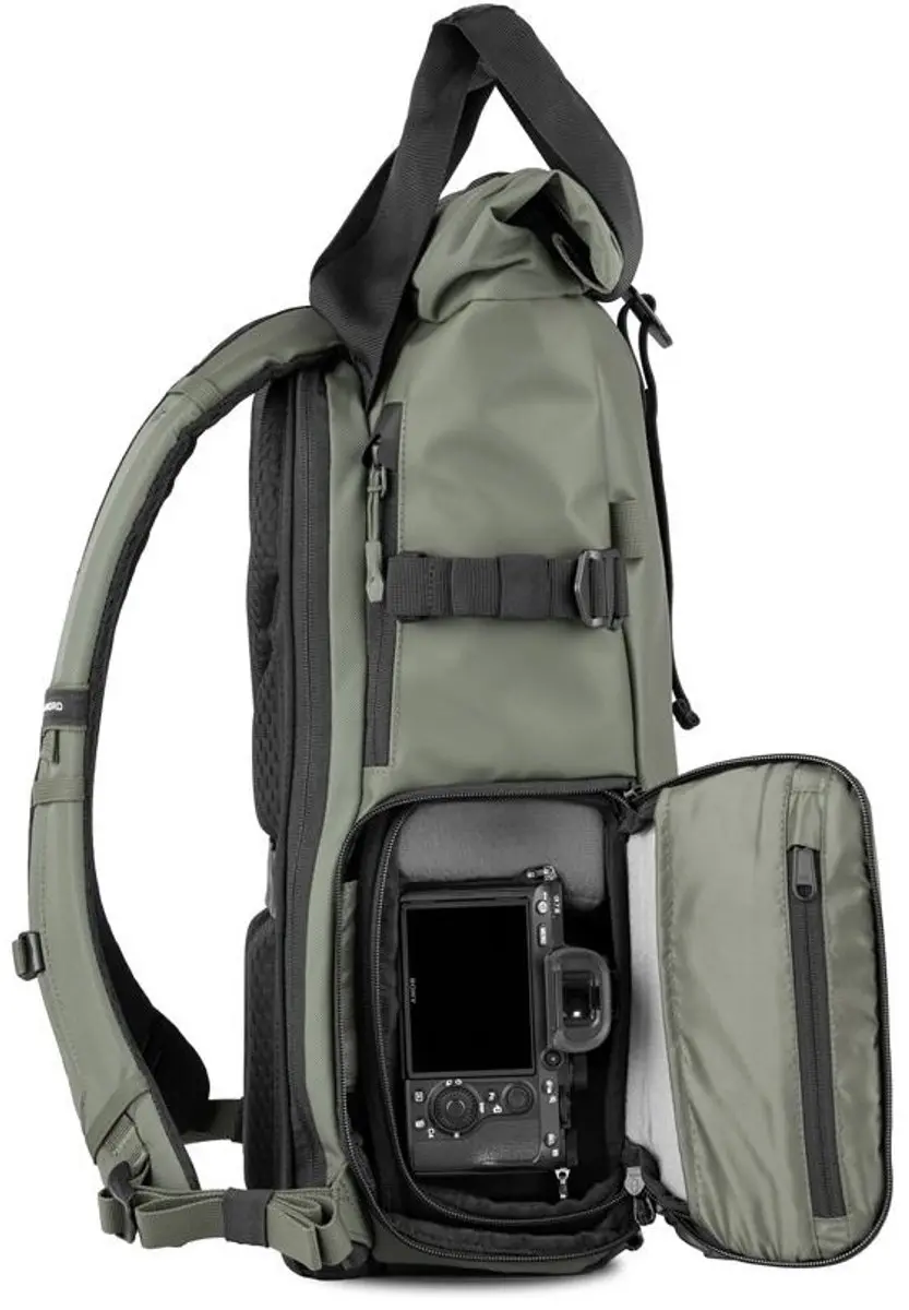 Wandrd PRVKE 21L Wasatch Green Rugzak - 15 inch - Zwart - afbeelding 6 van 6