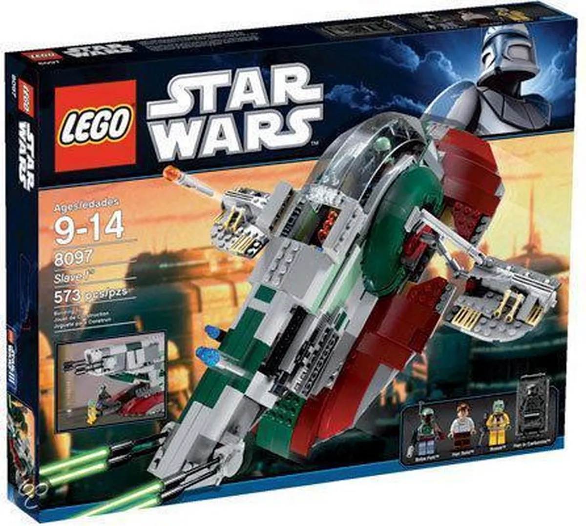LEGO Star Wars Slave I 8097 - 3 Minifiguren - afbeelding 2 van 2